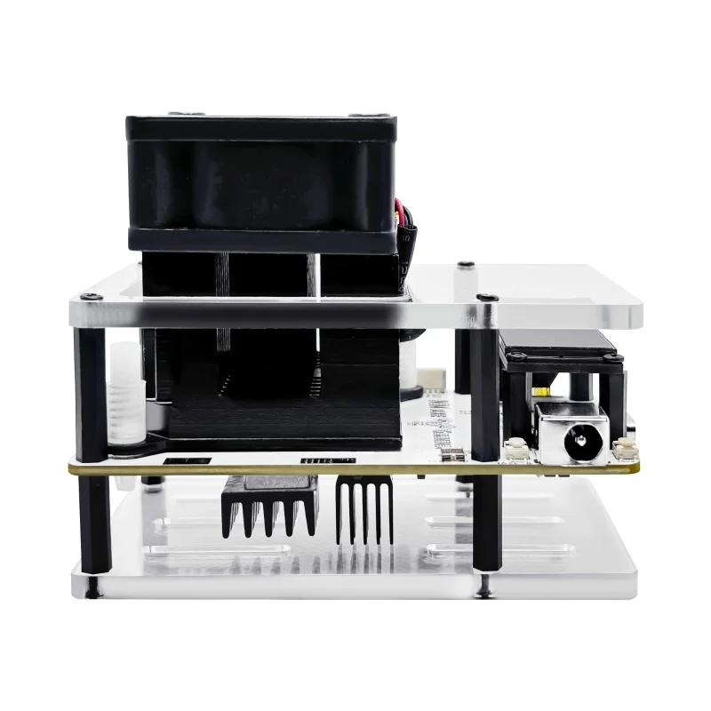 BTC Solo Lottery Miner per computer nerd NMAxe Gamma ottimizzato NMMiner BM1370 ASIC 1.2TH/s Open-source con supporto USB-DC