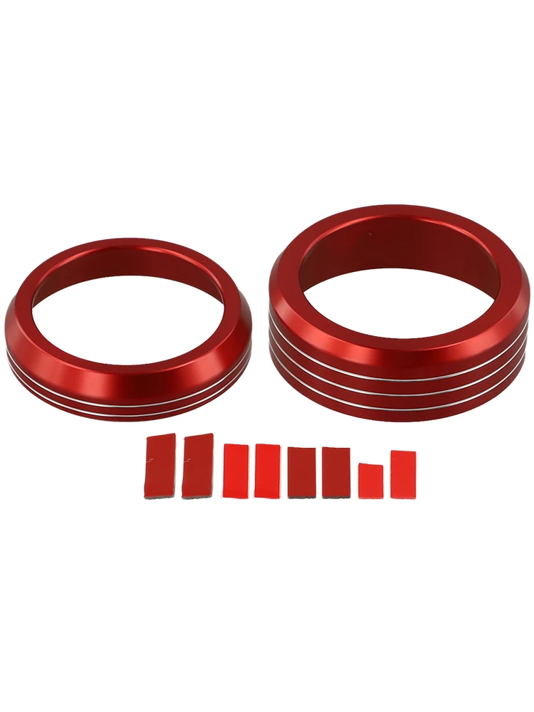 Refined Driving Experience Gear Shift Knob Cover Aluminum Alloy Material Easy Installation Process Vehicle Customization