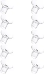Accesorios para extractor de leche, insertos de brida de silicona de 13/15/17/19/21mm para protector de extractor de leche/túnel de bridas hacia abajo para corregir el tamaño