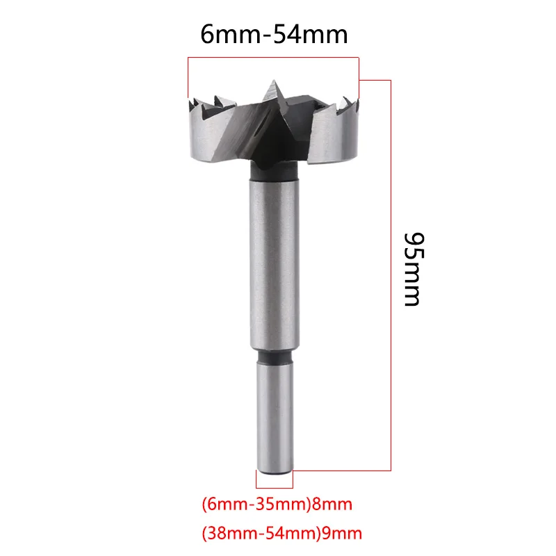 Imagem -02 - Multi-dente Forstner Brocas Carpintaria Alto Aço Carbono Brocas Boring Madeira Auto Centrando Buraco Saw Cutter Tools 15 Pcs