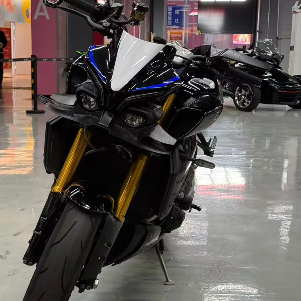 MT10 Front Spoiler For YAMAHA MT-10 / SP 2022-2026 Front Lower Lip Wind Wing Aerodynamics Fairing Winglets Motorcycle Accessorie