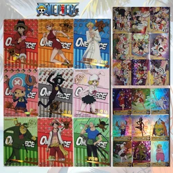 ONE PIECE FR SR card Monkey D. Luffy Nami BROOK Nico Robin Tony Tony Chopper boy Toy collection Birthday Christmas gifts