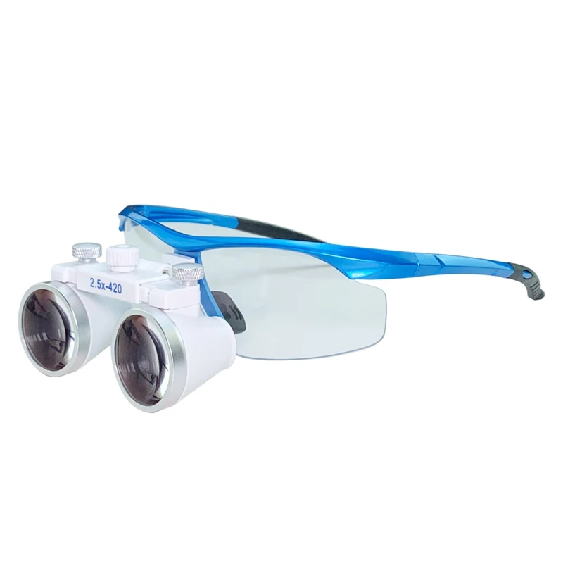Imagem -04 - Lupas Dentárias Magnifier Dentista Binocular Lupas Cirurgia Médica Lupa Cirúrgico para Operação Odontológica 2.5x 3.5x
