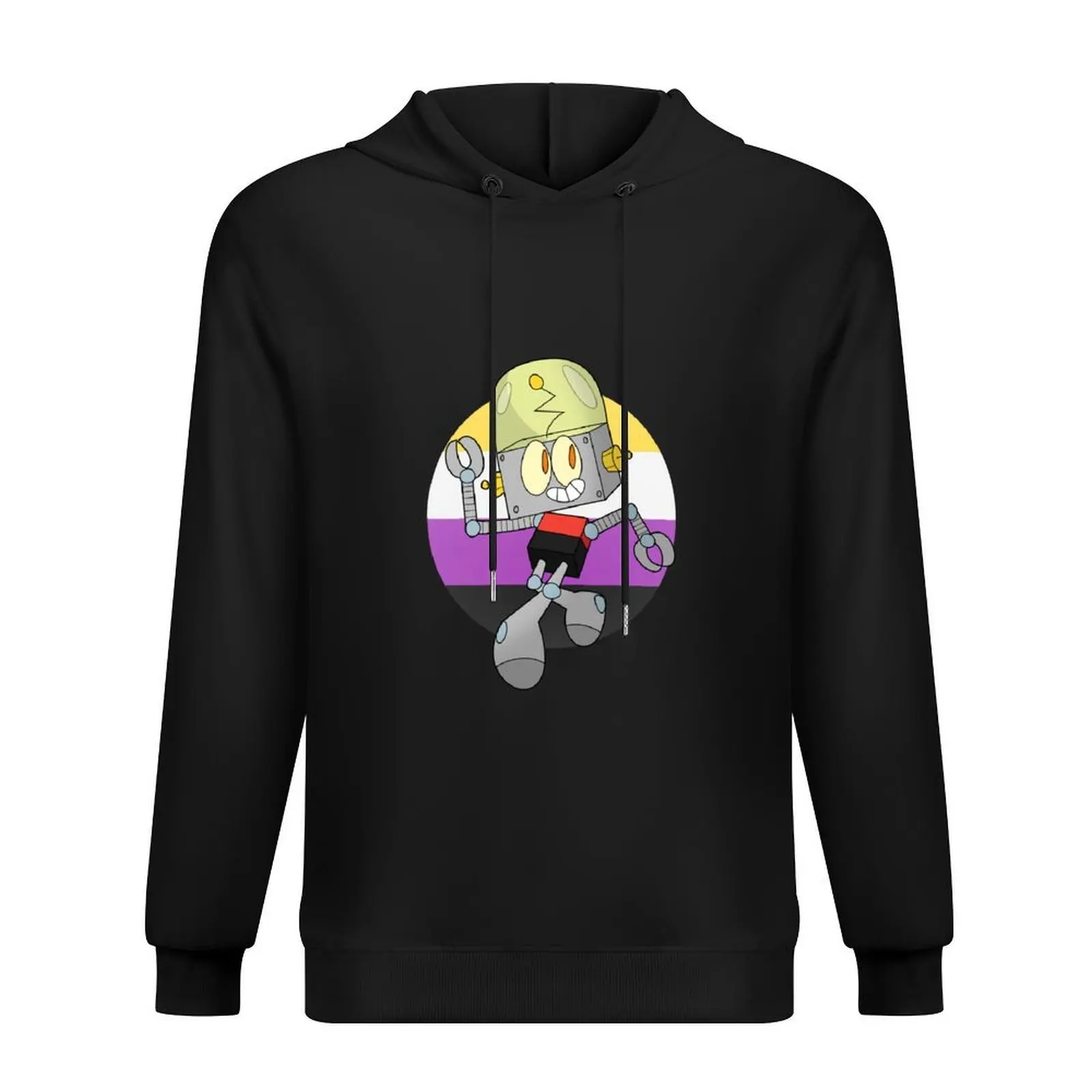 

Robot Jones - Nonbinary Pride Hoodie autumn new products korean clothes autumn clothes autumn jacket men japanese hoodie