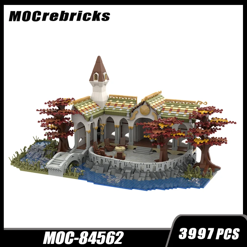 

Street View Architecture Series Council of MOC-84562 Building Block DIY Model High Difficulty Education Puzzle Brick Toys Gifts