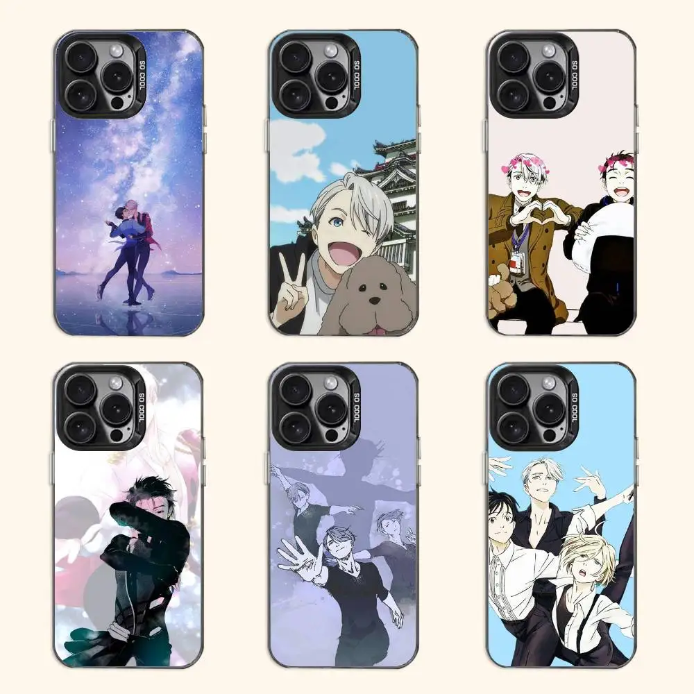 

Anime Yuri Phone Case For iPhone 17 16e 16 15 14 13 12 Pro Max X XR XS MAX Back Cover