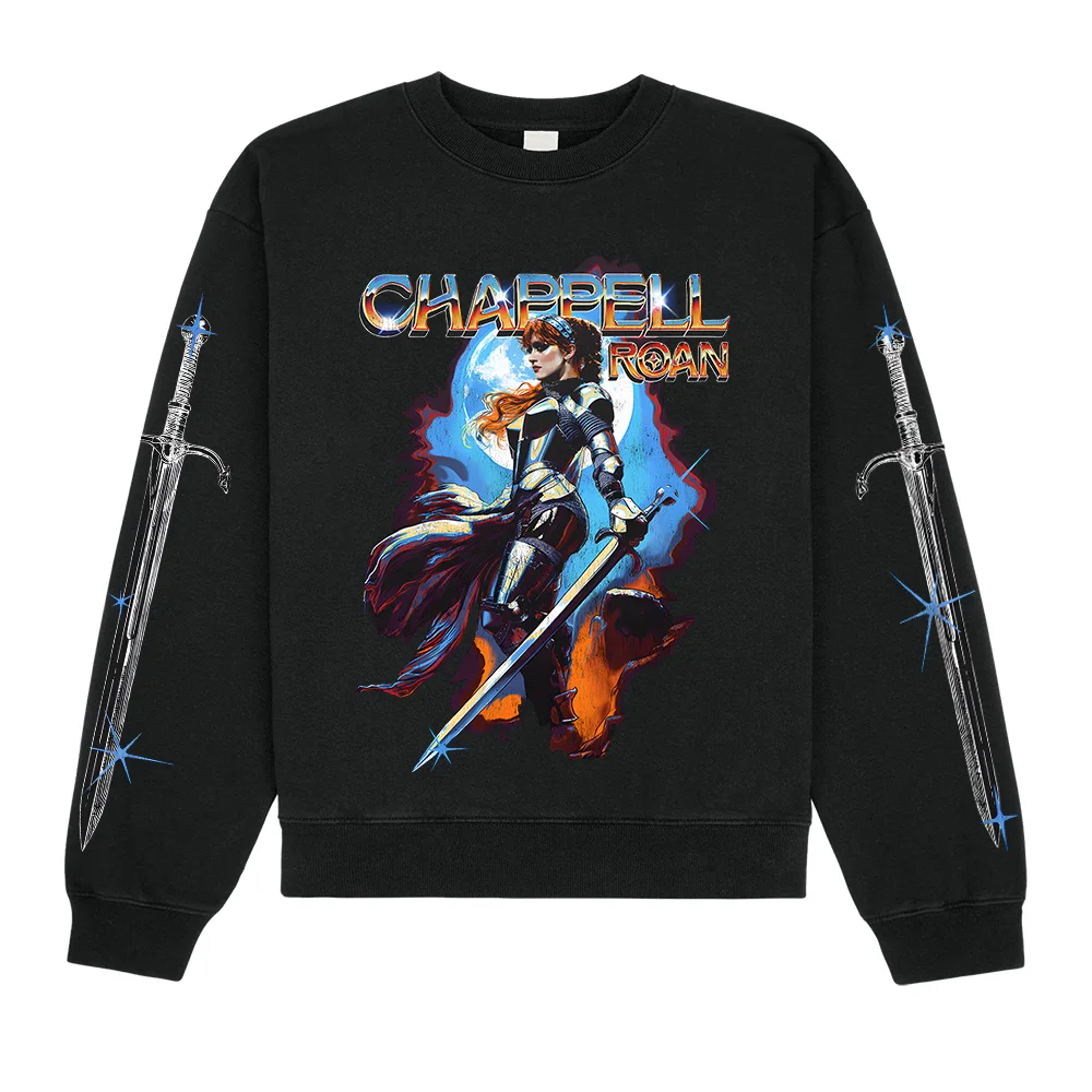 Chappell Roan Hot Game Long Sleeve Chapel Roan Metal Rock Graphic Sweatshirts Men's Women's Fashion Gothic High Street Pullovers