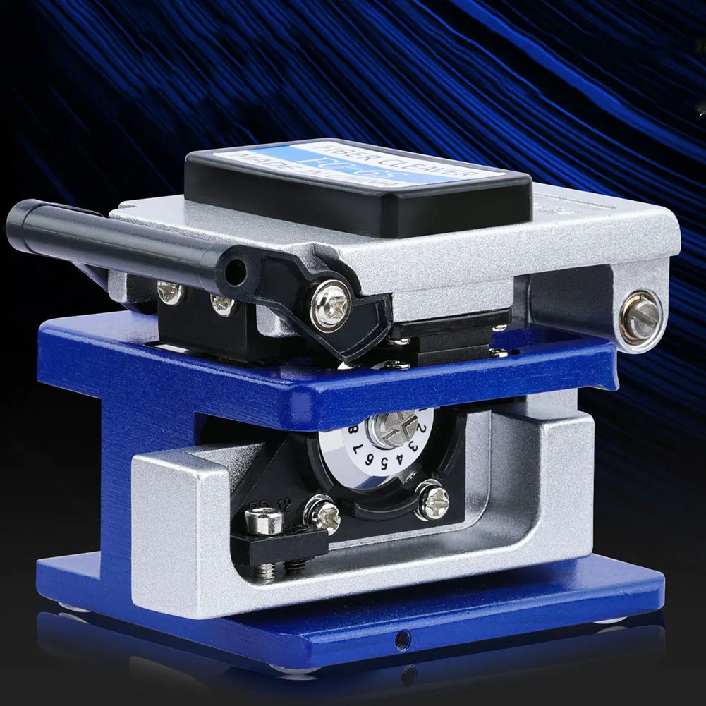 

Light Equipment Tools Fiber Cleaver Optical Cutting 5 20mm FC-6S High Quality Machine Placement Silver Vacuum 125um