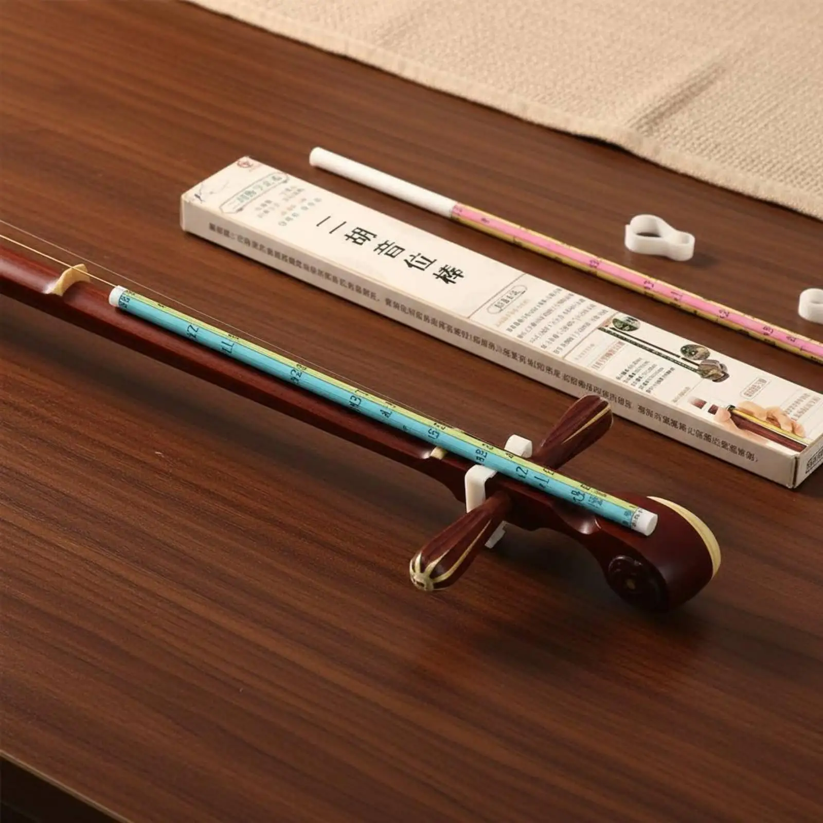 Color Coded Erhu Learning Aid with Large Font Intonation Sticker for Accurate Pitch