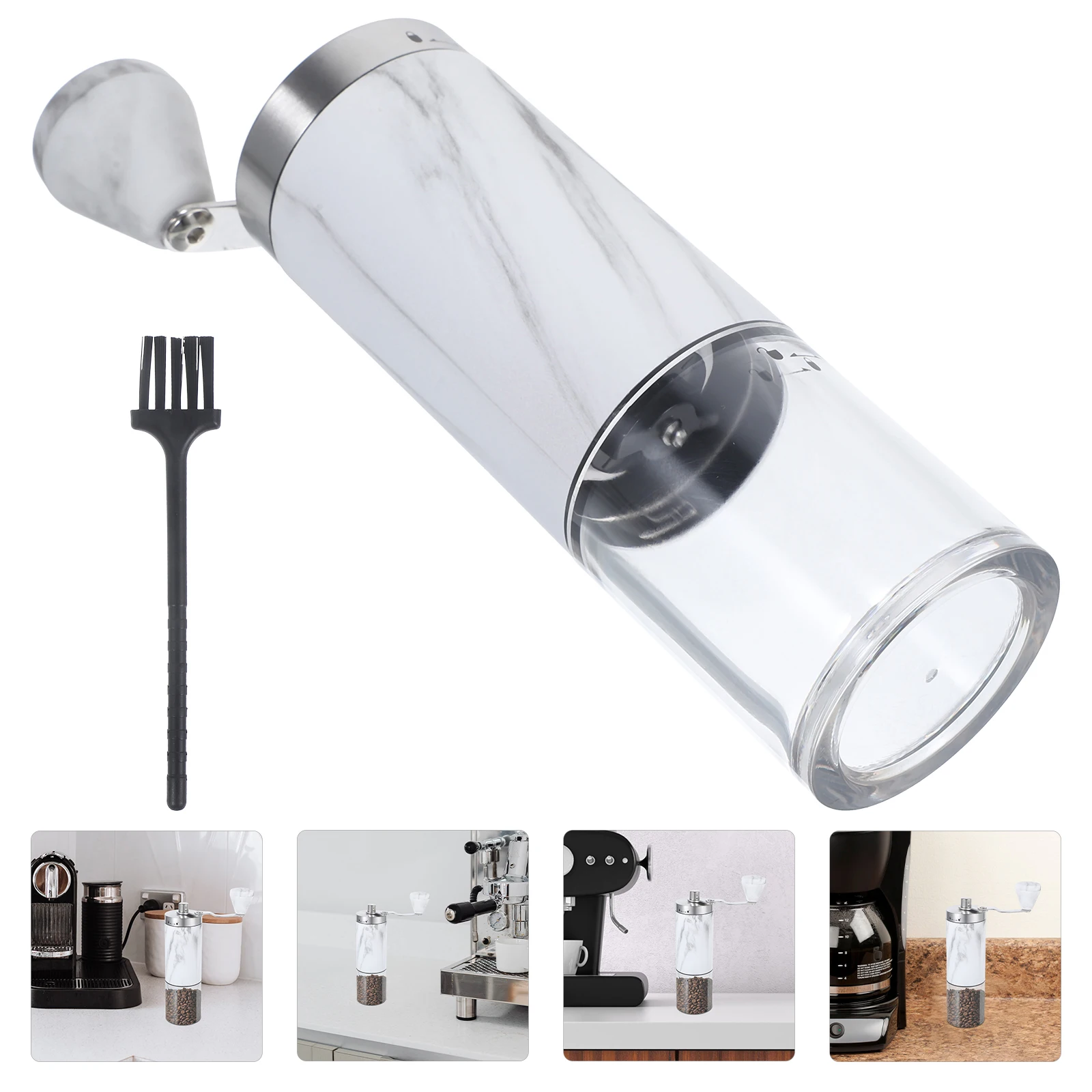 

Hand Grinder Espresso Bean Coffee Grinders for Home Use Maker 201 Stainless Steel Manual