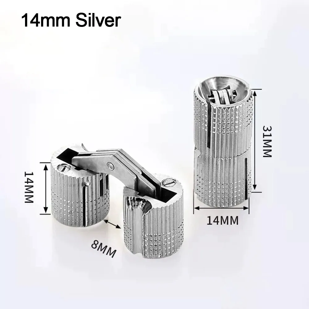 

Новые латунные петли 8-18 мм, цилиндрические скрытые петли для бочки, невидимые мебельные петли для шкафа