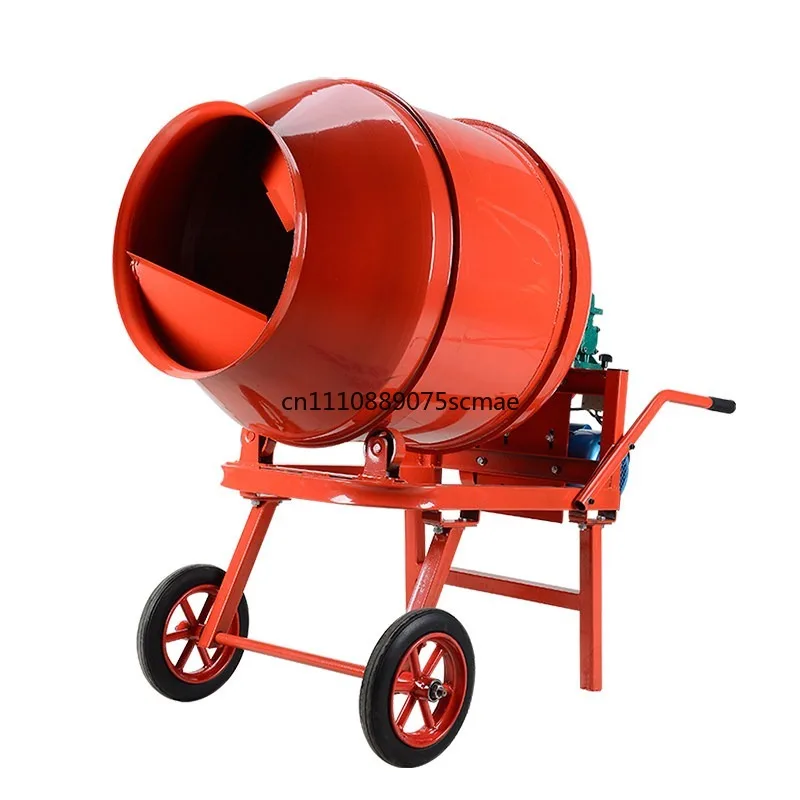 

220V Household Small Concrete Mixer Electric Cement Sand Gravel Mortar Blending Machine