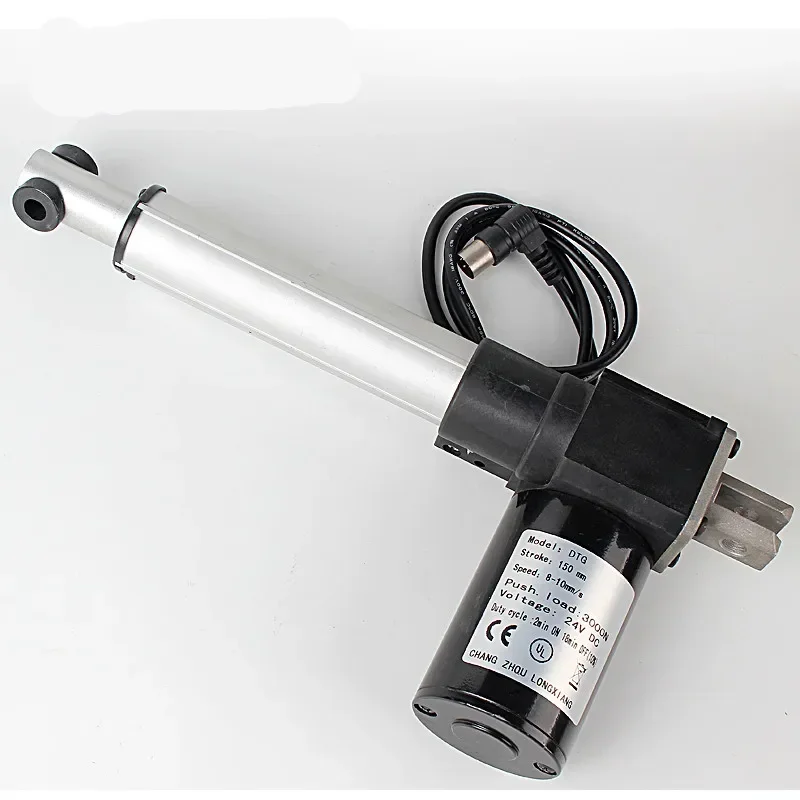 24V 6000N 50/100mm Linear Actuator Motor Stroke Heavy Duty DC Adjustable Actuator Tor Opener  Electric Motor Linear