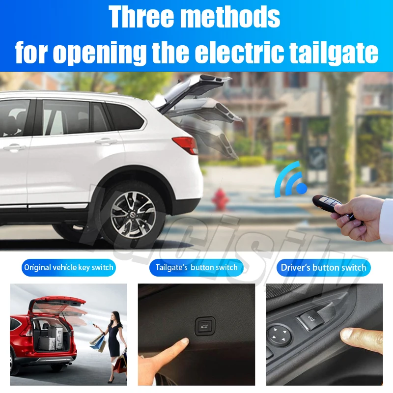 For VW Volkswagen T-ROC 2017-2024 Electric Tailgate Trunk Rear Door Tailgate System Automatic Control Power Kit