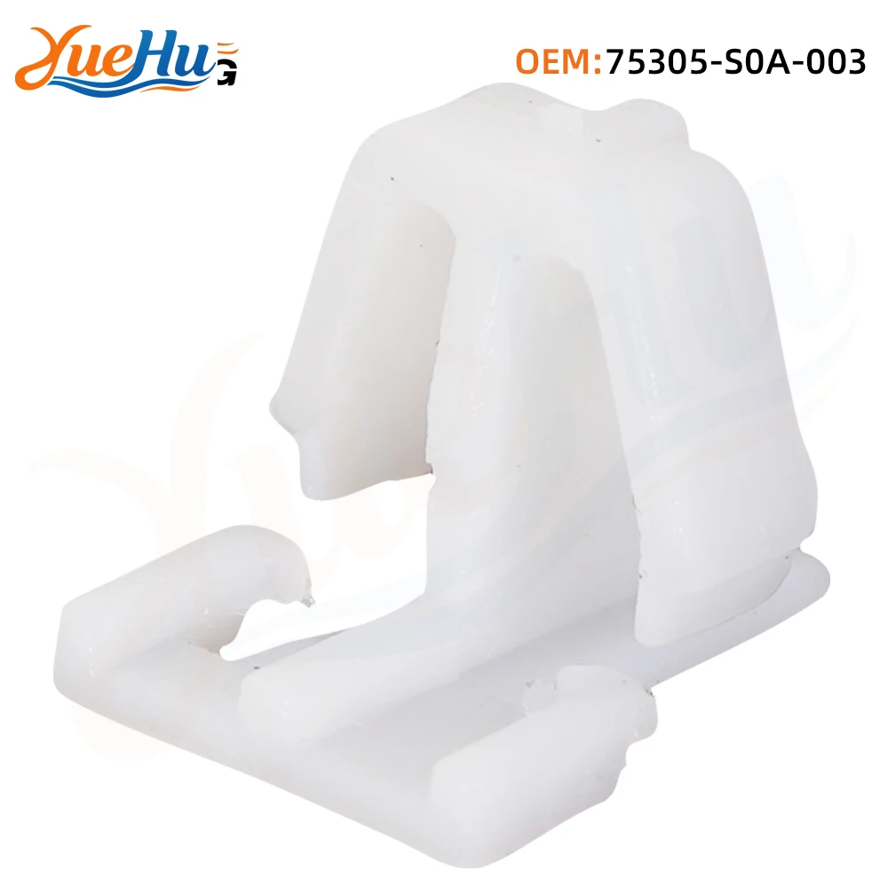 

YUEHU 25PCS Body Side Moulding Clip for 75305-S0A-003, 75305-SCA-E00 Honda CR-V Civic Odyssey Pilot, Acura RL TL