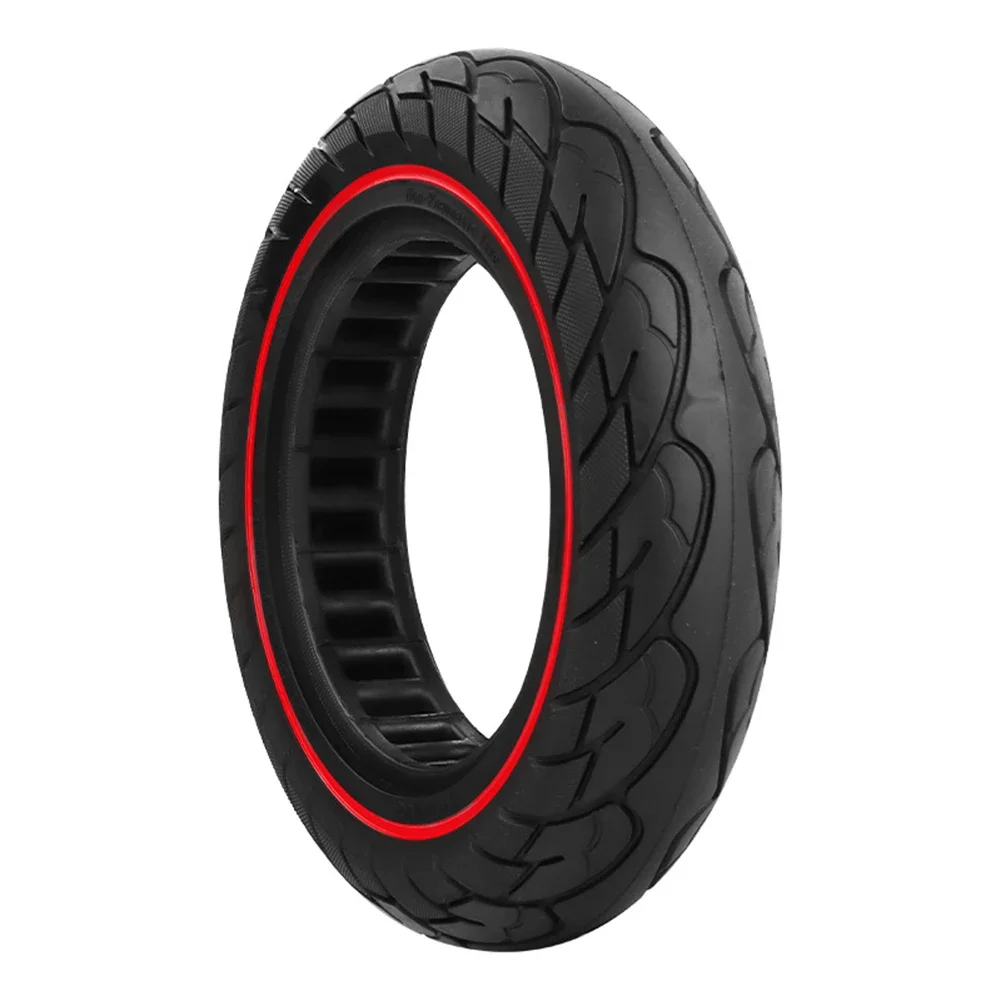 Practical Garden Indoor Solid Tyre Rubber Tyre 10x2.50 About 1200g Black Electric Scooters For Electric Scooter