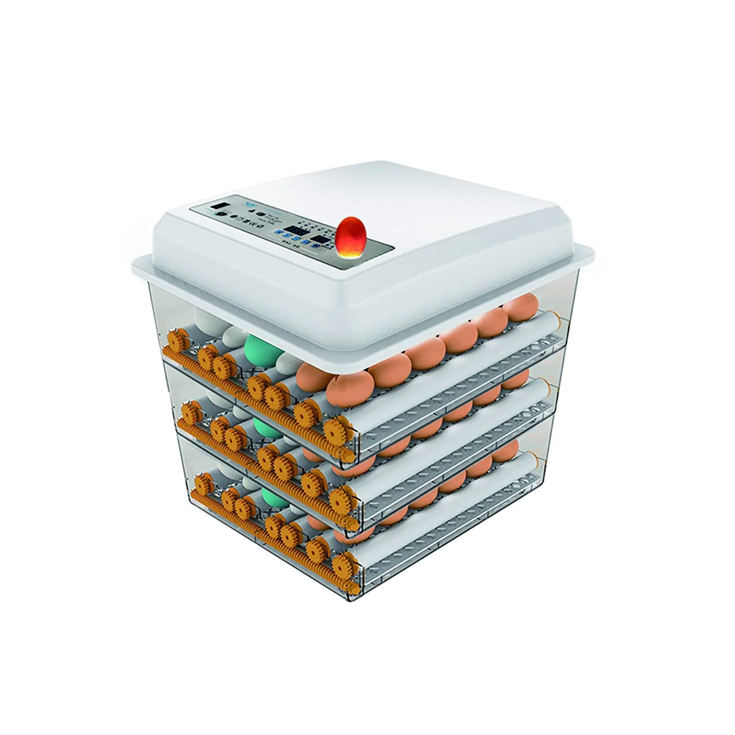 

STLFHot Sale 176 Eggs Automatic Chicken EggsIncubator for Hatching Chicken.