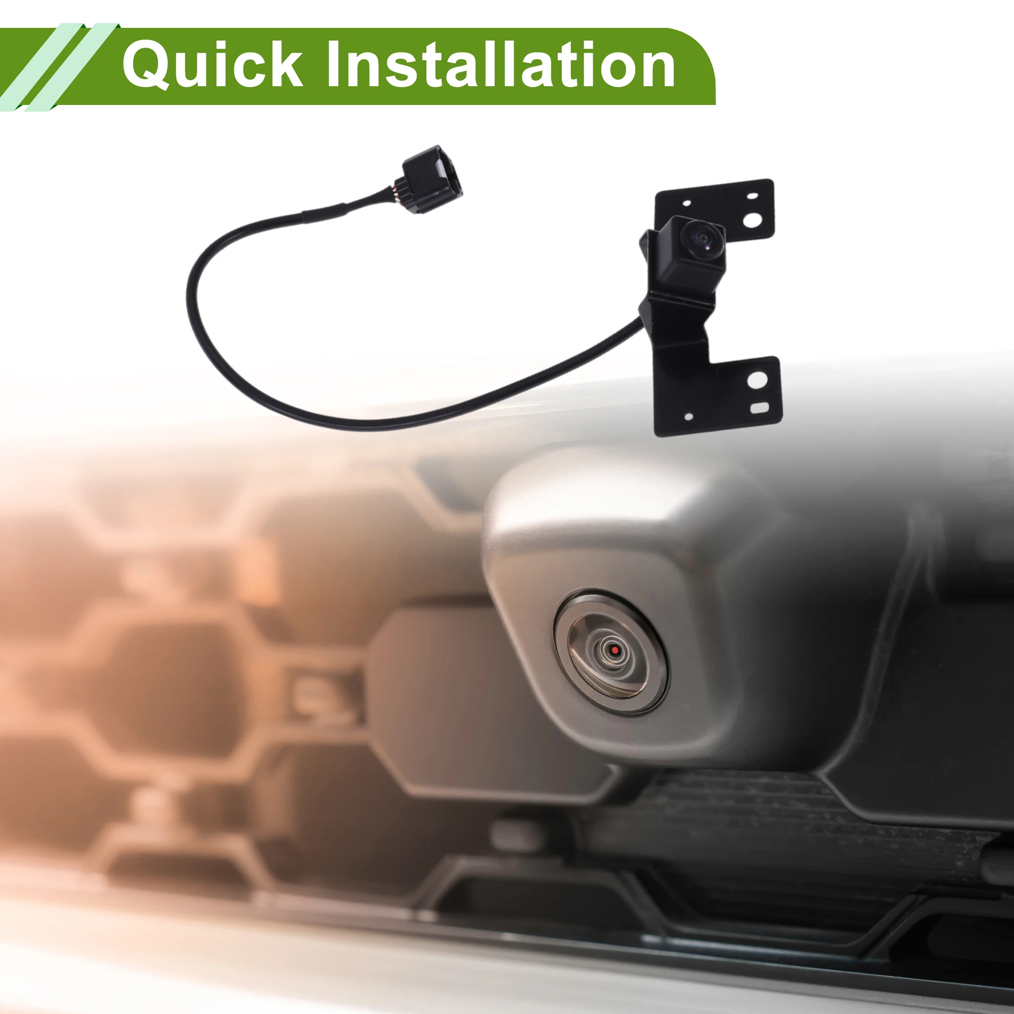 UXCELL Car Park Assist Camera Front View Camera for Nissan Altima 2.0L 2.5L 2019-2022 No.284F1-6CA0A 1Pc