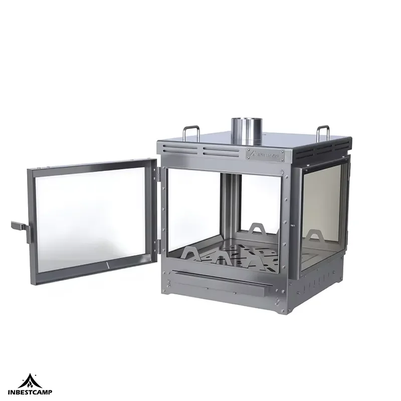 INBESTCAMP Camping Stove for Outdoor Hiking Wilderness Cooking Portable Windproof Picnic Stove for Backpacking and Travel