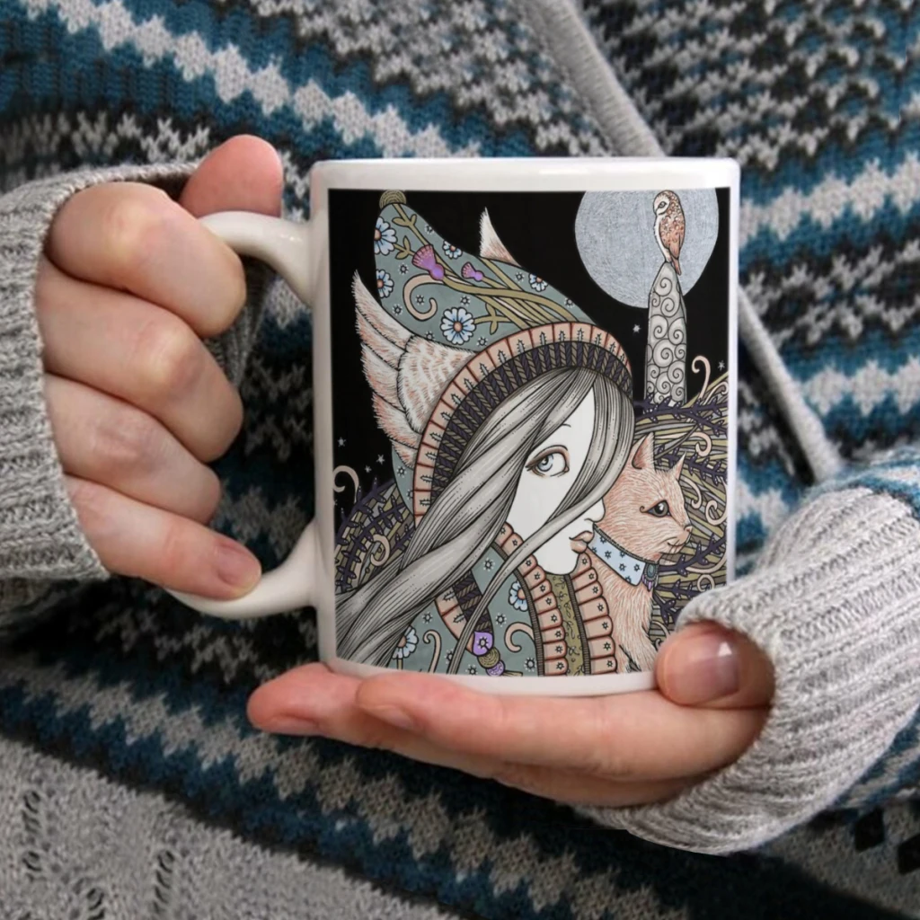

Creatures of the NightCoffee Mug Tea Cup 11oz Coffee Cup Funny Birthday Ceramic Mug Personalized Cup