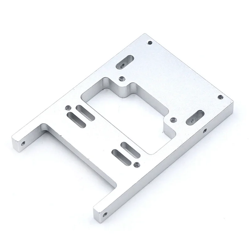 

4X 1/16 RC Car Metal Steering Servo Warehouse Upgrade Fixed Mount Bracket For WPL B1 B14 B16 B24 C24 C14 RC Car-Silver