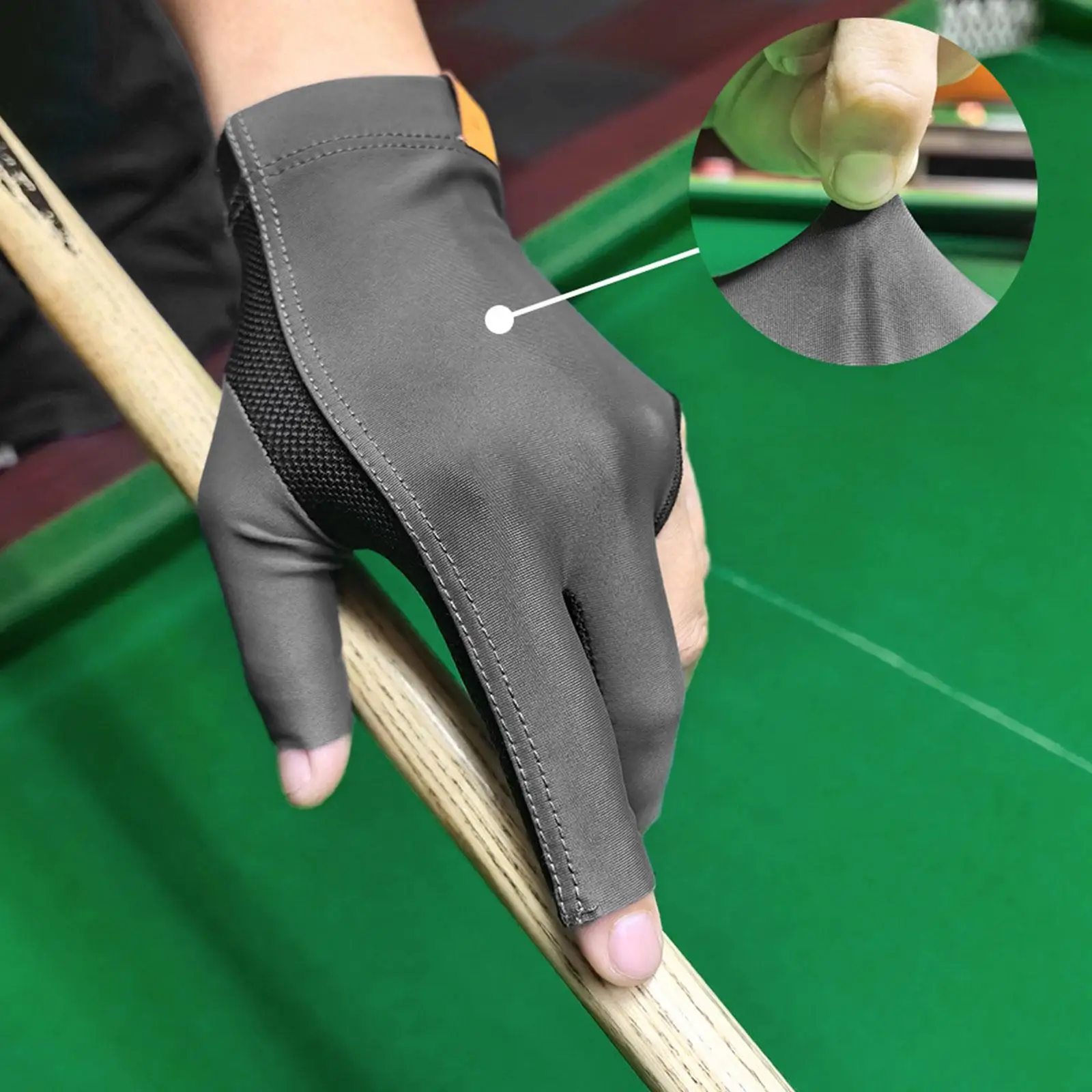 

Эластичная перчатка для бильярда: легкая, дышащая, противоскользящая, для защиты рук при игре в снукер и бильярд