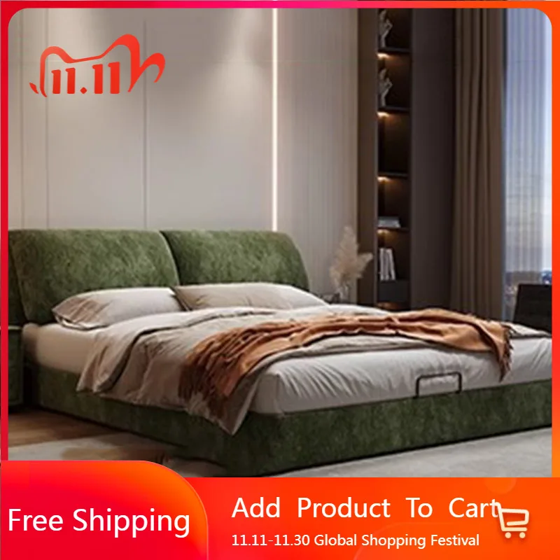 

Storage Floor Massage Bed Human Dog Double Queen Single Massage Bed Space Saving Sleeping Letto Matrimoniale Unique Furniture