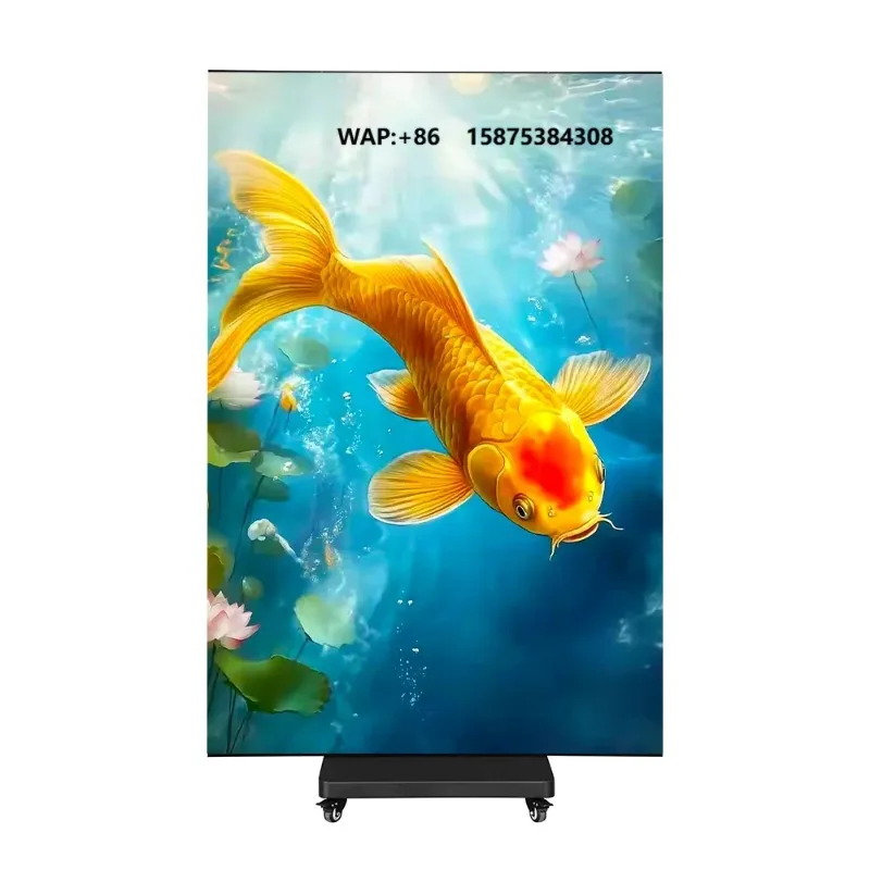 Commercial Advertising Indoor LED Display Fine Pitch 640x480mm Aluminum Cabinet 1000nits Front Service LED Poster Screen