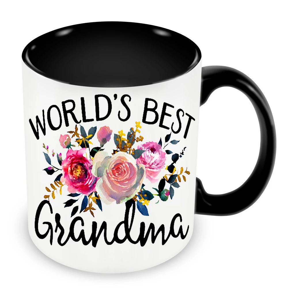 

Grandma Cups Nana Coffee Mugs Caffeine Cocoa Tea Mugen Friend Gifts Home Decal Milk Tableware Coffeeware Teaware Beer Drinkware