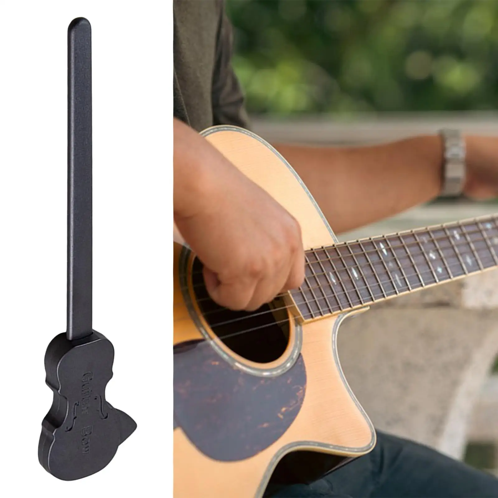 

Гитарный лук, портативный, практичный для экспресс-выступлений, креативный аксессуар