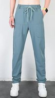 Multipants Unisex High Stretch Multi Pocket Durable New Stretch Waist Cargo Pants 6 Large Pockets Maximum Range of Movement