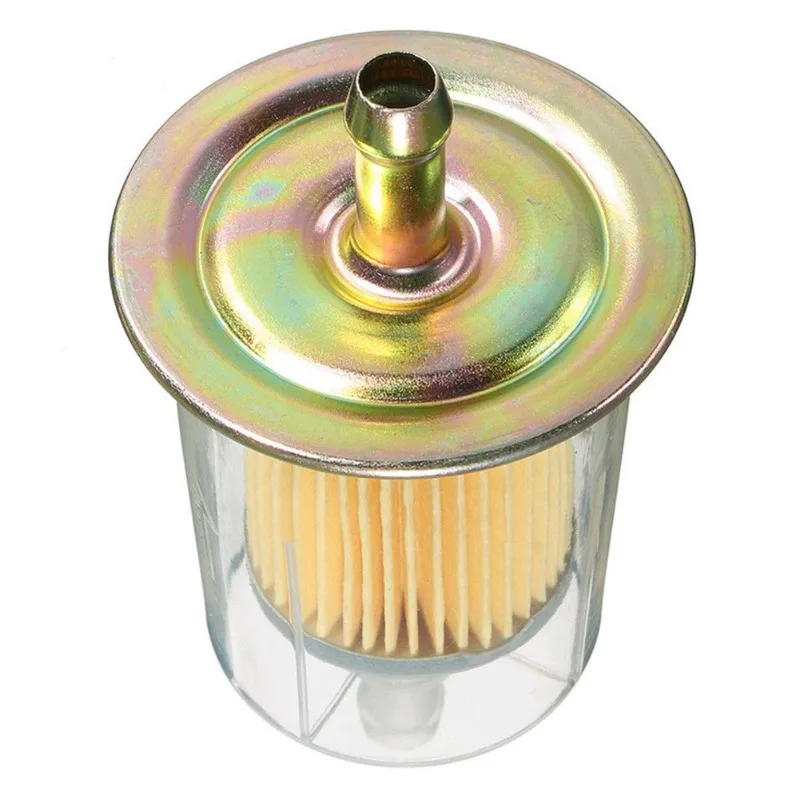 1pc Gasoline Filter Diesel Extra Large Fuel Filter Universal RV Inline Fuel Line For Garden Tools Scooters Motorcycles Car Part