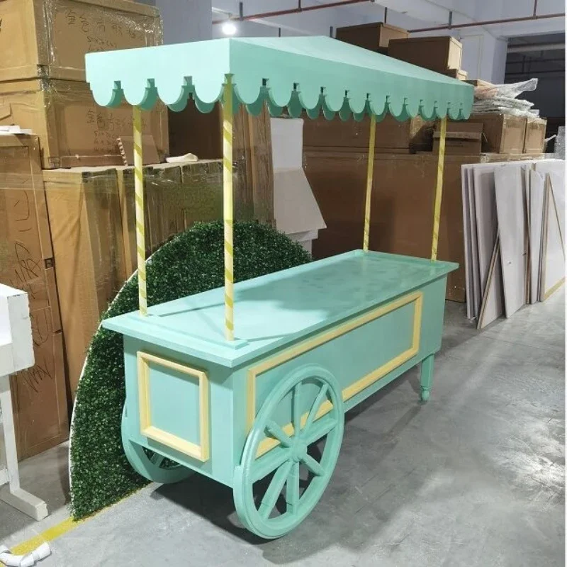 New design candy cart PVC wedding carriage event flower party decoration