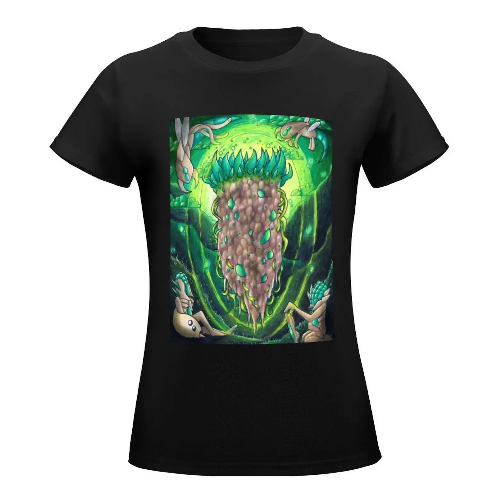 Vortex Pillar- Terraria T-Shirt summer clothes funny Short sleeve tee cat shirts for Women