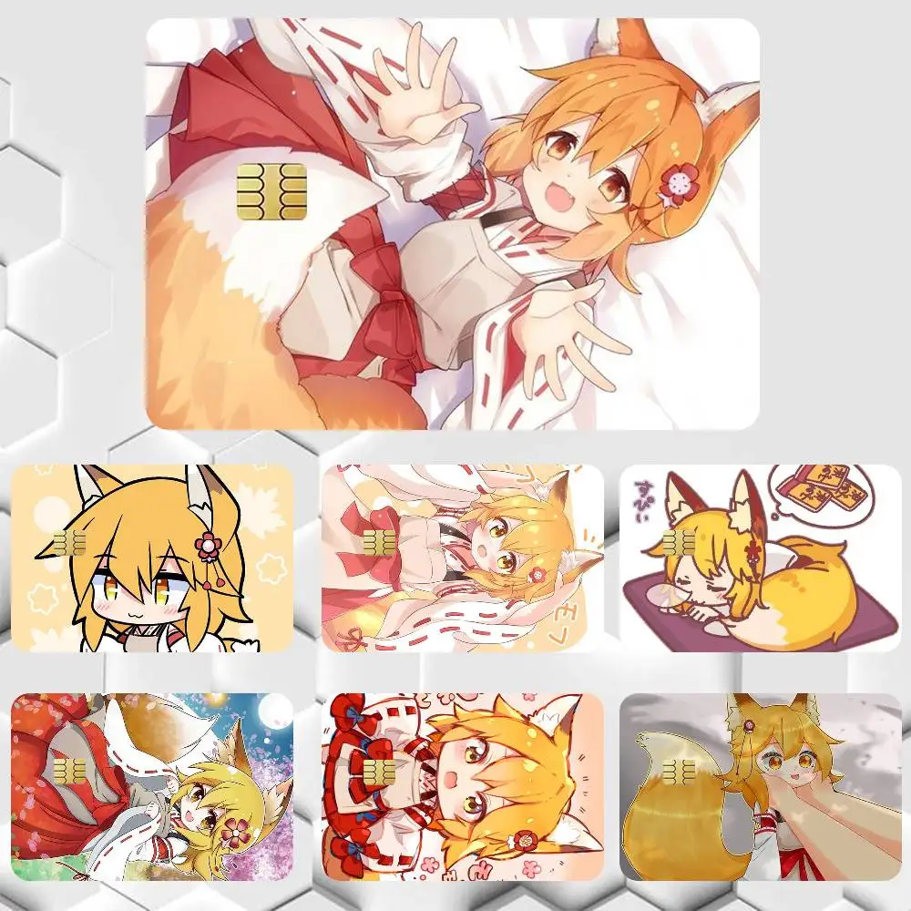 Senko san Sticker Film Tape Skin for Credit Card Debit Card Waterproof Stickers Cartoon