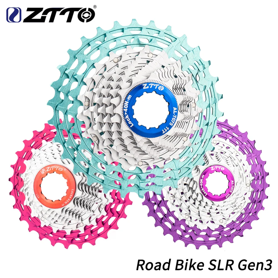 ZTTO SLR Gen3 12s Road Bike Cassette New Tooth Shape Super Light