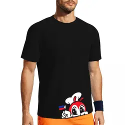 Jollibee-男性用の快適な半袖メッシュTシャツ,クラシックなルーズフィットTシャツ,フィリップパイン,フリップ,filipino 2