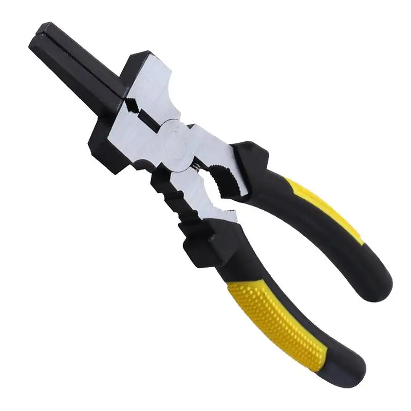 

Arc Welding Clamp 7-inch Wire Welder Pliers Argon Arc Soldering Equipment Axe-Shaped Pliers Non-Slip Handle Scrape Off Spatter