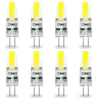 10pcs 6W G4 12V LED Bulb No Flicker Led bulb G4 220V Light Bulbs 360 Beam Angle Lampada Ampul Replace 15W 20W 30W Halogen Lamp