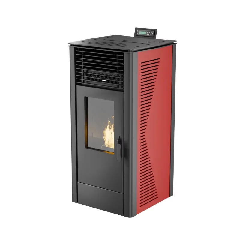 【Best-selling】PK-120 PANSEE Modern Design Pellet Furnace Eco-Friendly Indoor Home Heating Biomass Wood Stove Freestanding Instal