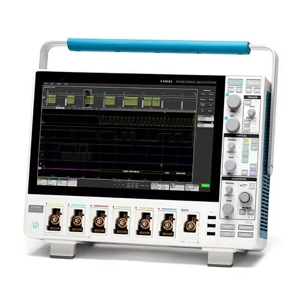 MSO44 MSO46 200MHz Bandwidth Digital Mixed Signal Oscilloscope 4-BW Models 1500 350 200 500 1000 for Electronics Testing