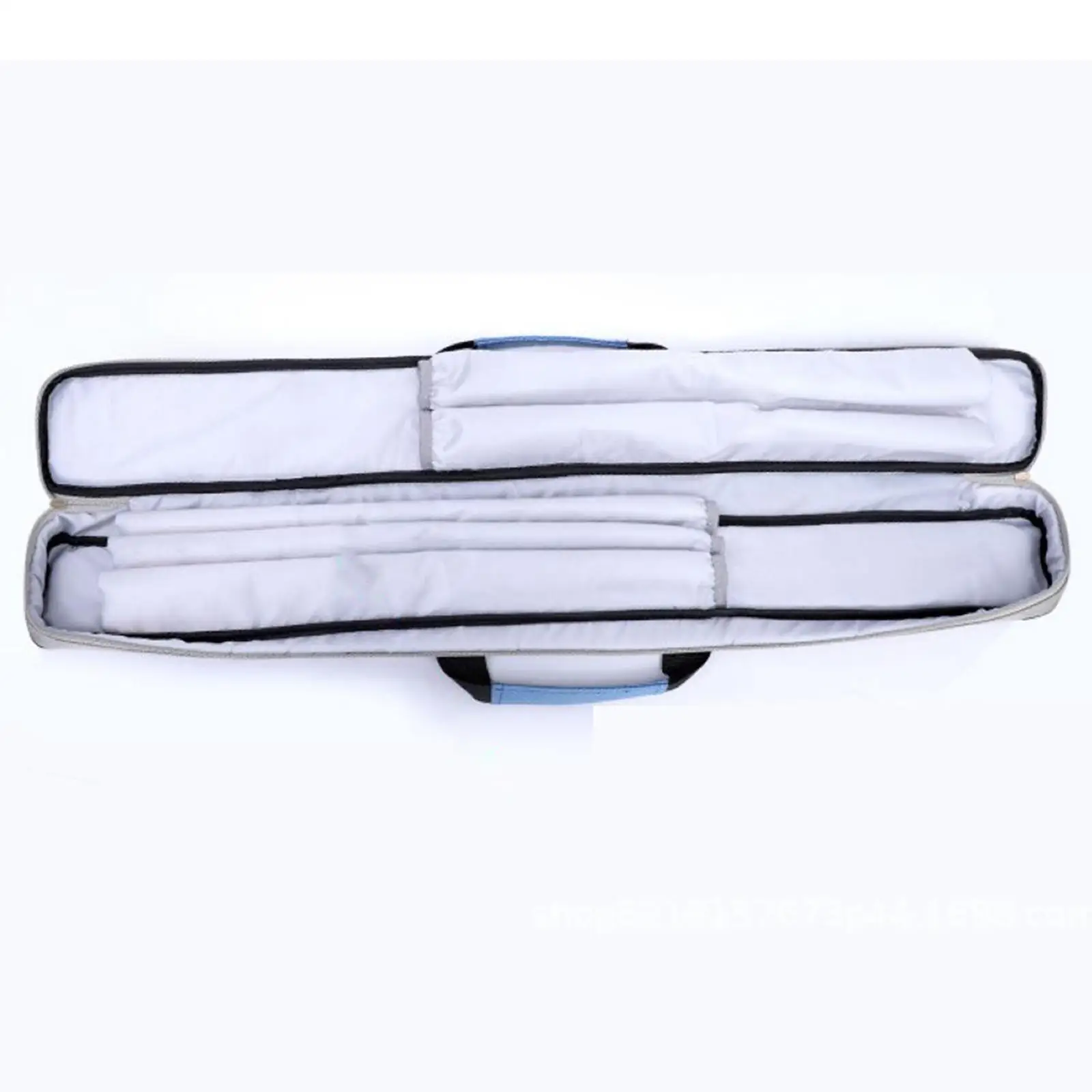 

Billiard Cue Carrying Case Durable PU Leather 1/2 Club Storage Bag Hard Protector for Pool Cues Travel and Competition