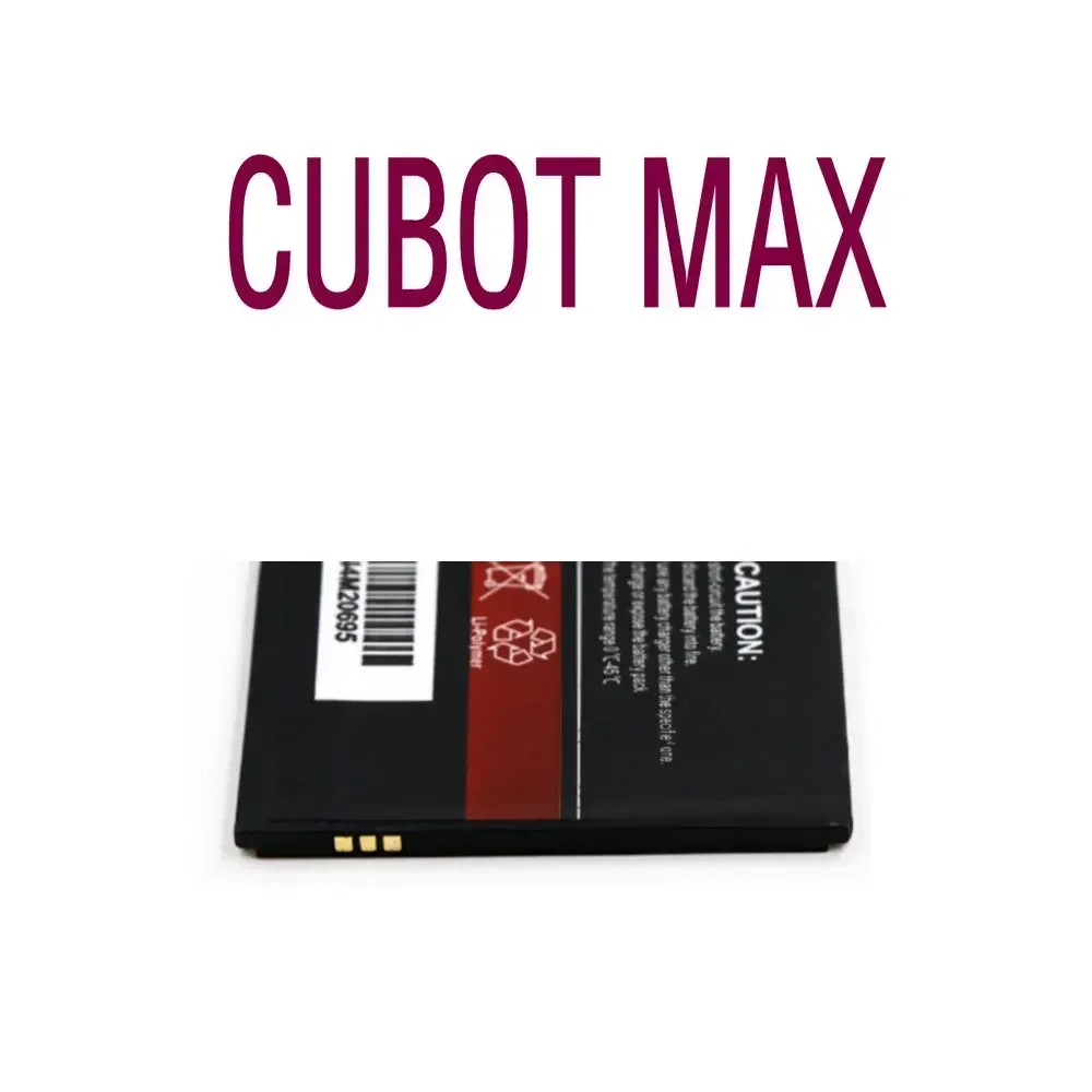 New 2024 Large Capacity  Li-ion High quality Replacement Battery Authentic profession 4100mAh  for Cubot MAX Smartphone
