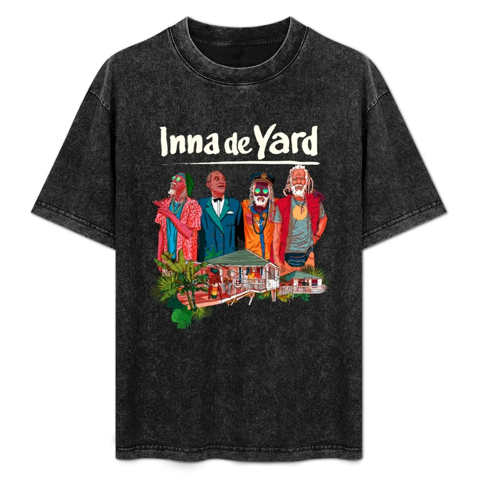 

Inna de Yard: The Soul of Jamaica T-Shirt Casual Trendy Short Sleeve T-Shirt