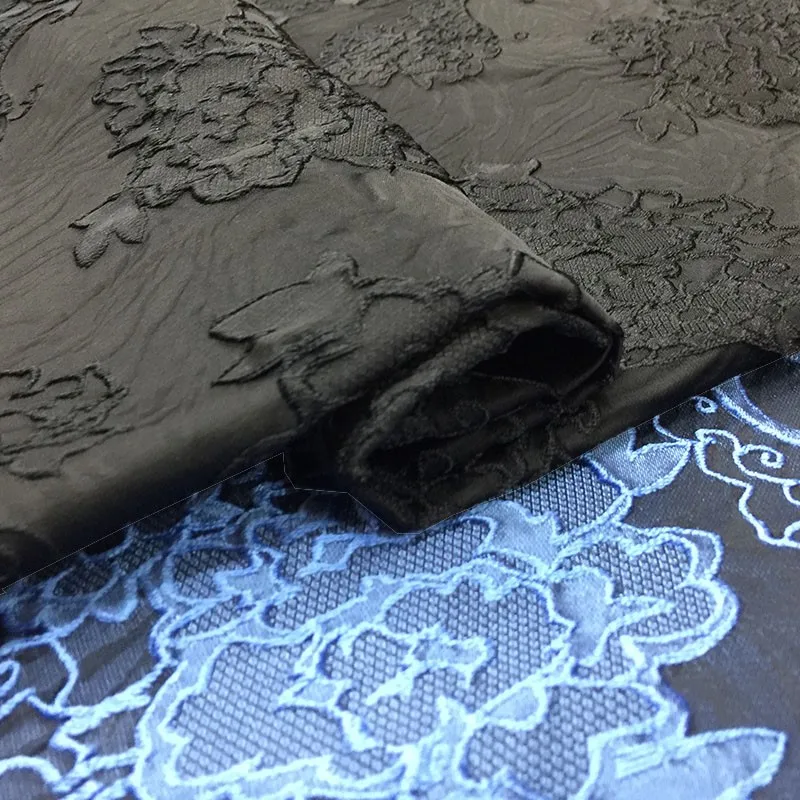 

Solid-color dark-patterned jacquard fabric for clothing dress cheongsam brocade and windbreaker