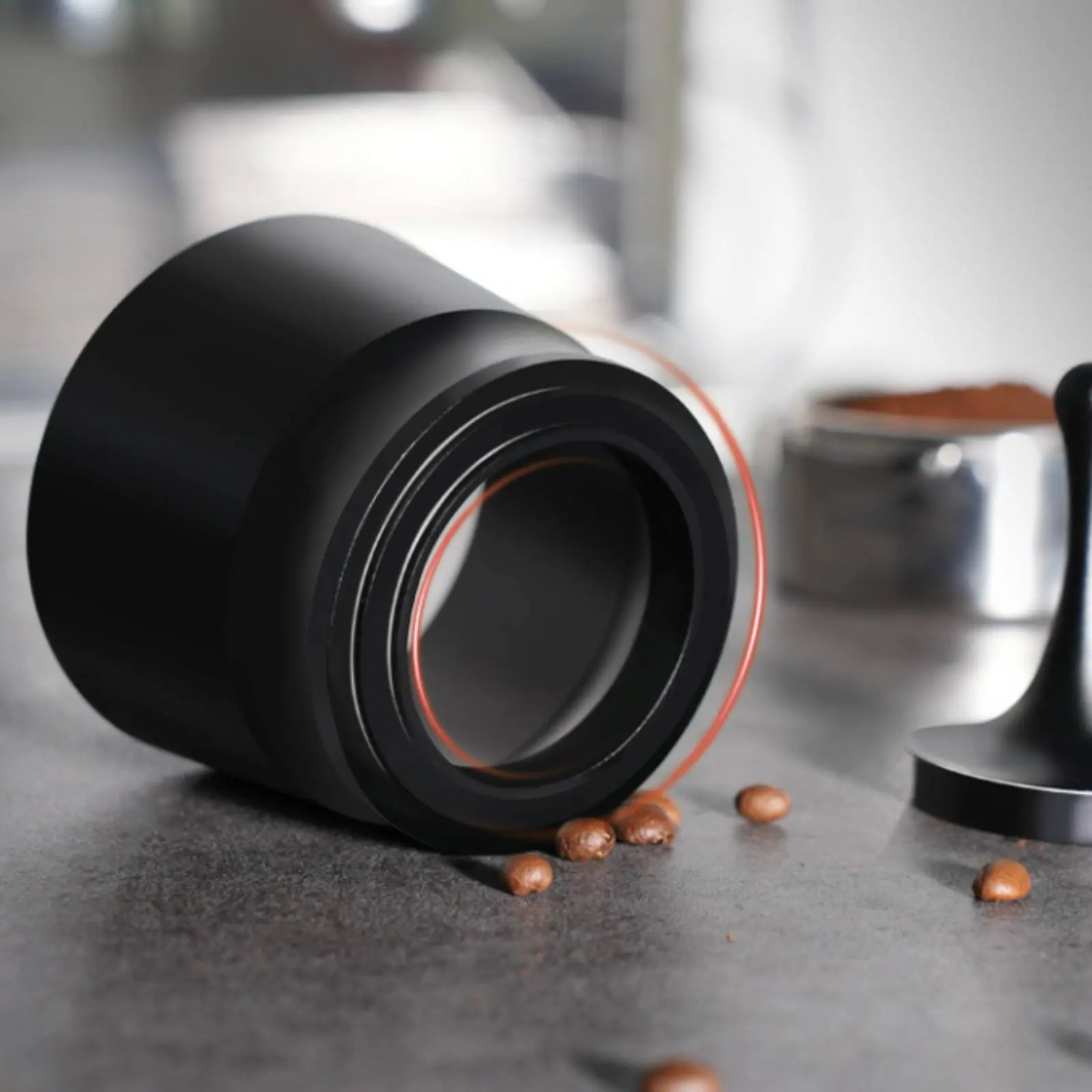 

58mm Dosing Cup Easy to Clean Espresso Dosing Cup Sturdy Metal Rust-Resistant for Cafe