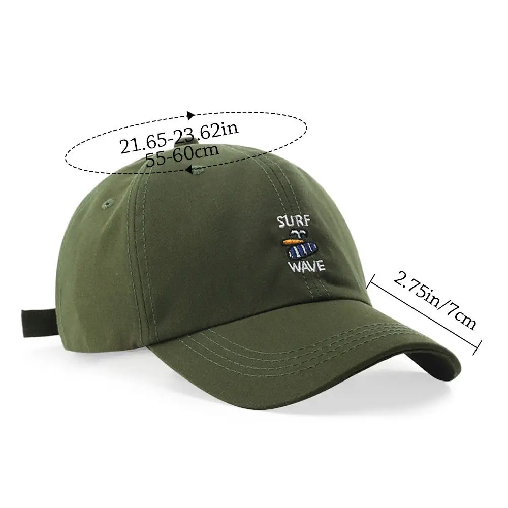 Männer Frauen reisen verstellbare Baumwolle tragbare Baseball mütze Peaked Caps Snapback Cap Sonnenblenden Hut