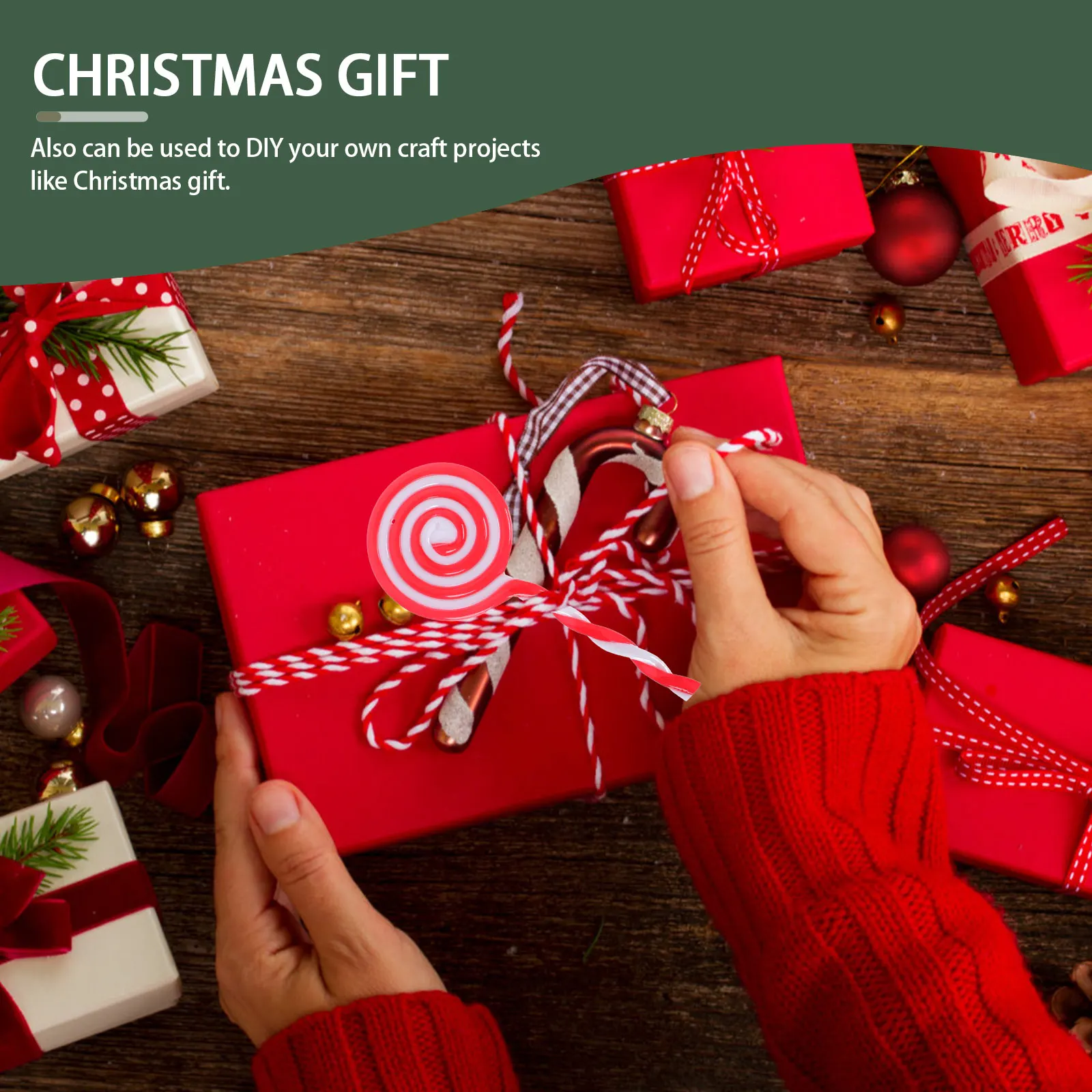

30pcs Christmas Decorations Xmas Tree Pendants Festival Scene Ornament Unique Hanging Decor For Indoor Outdoor Party Plastic