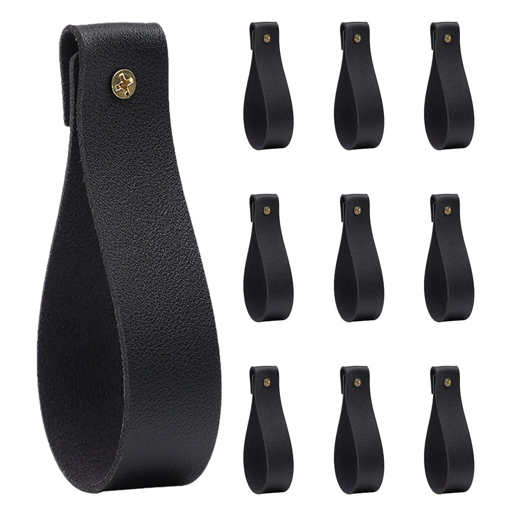 10Pcs Wall Mounted Curtain Rod Holder Towel Hook Bohemian Style Hanging Straps Wall Hooks Bedroom Bathroom Kitchen view 6