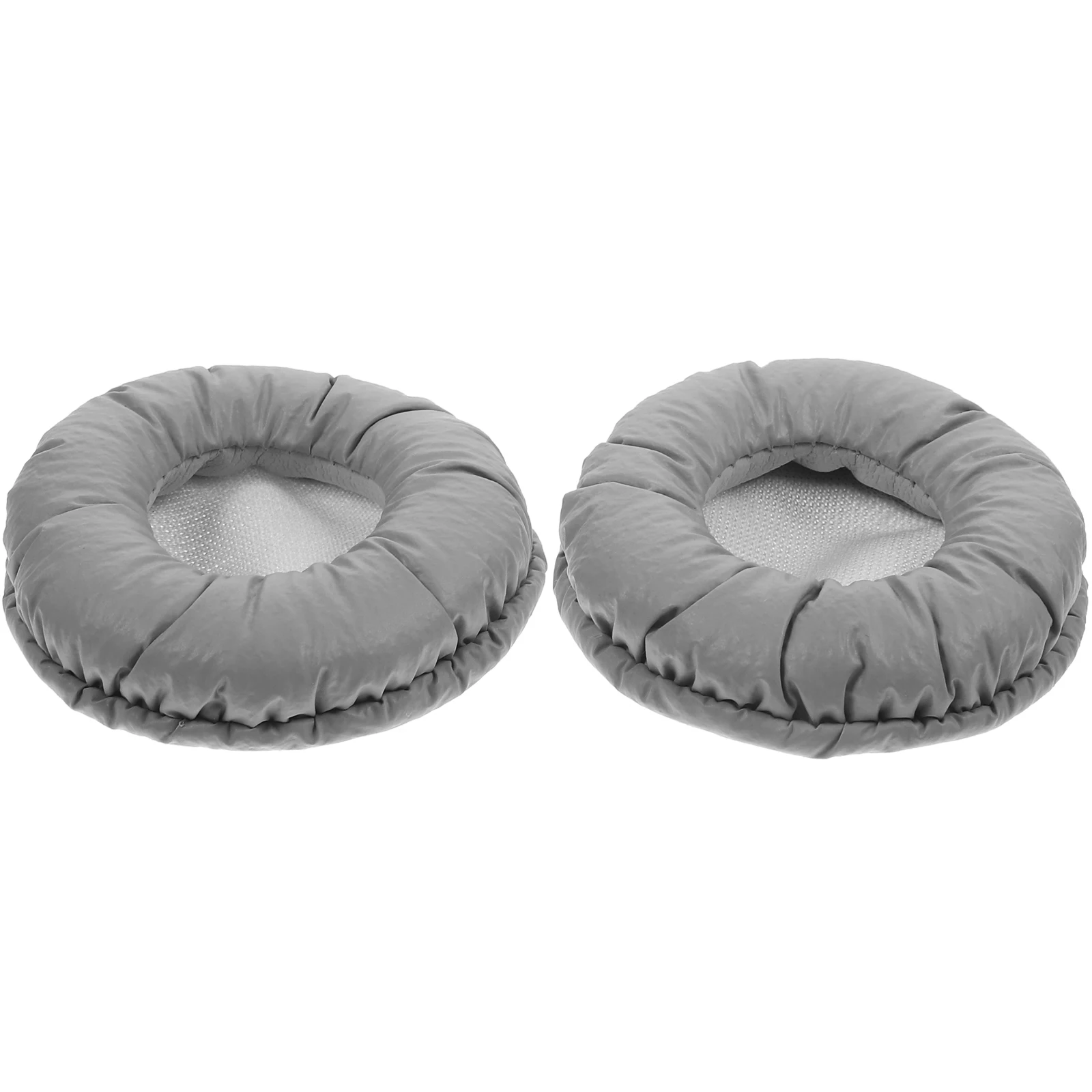 

2pcs Replacement Pads For Headphones Comfortable Sweat Resistant Ear Cushions Soft Pu Mesh Earpads Compatible With Sony 50Mm